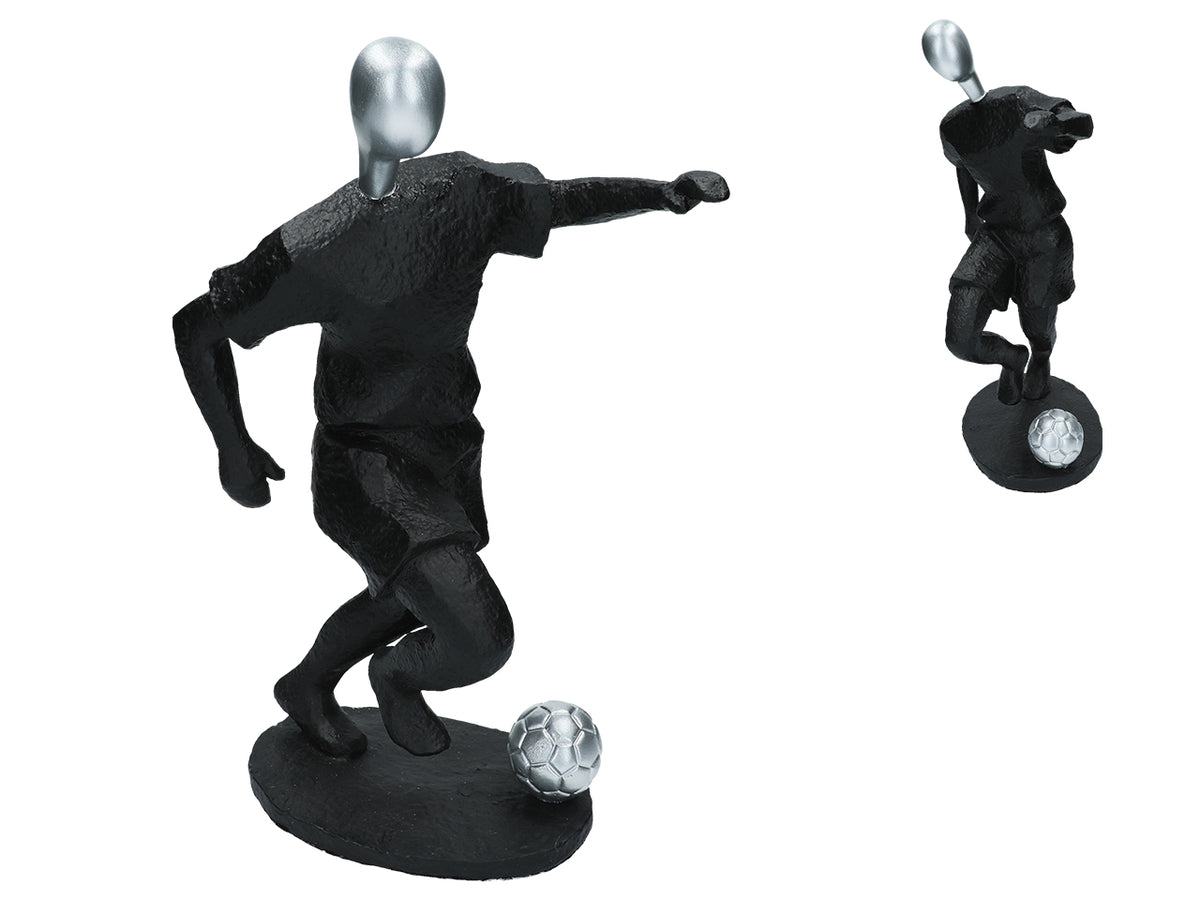 36 cm Football Player Figurine, Customizable with Engraving