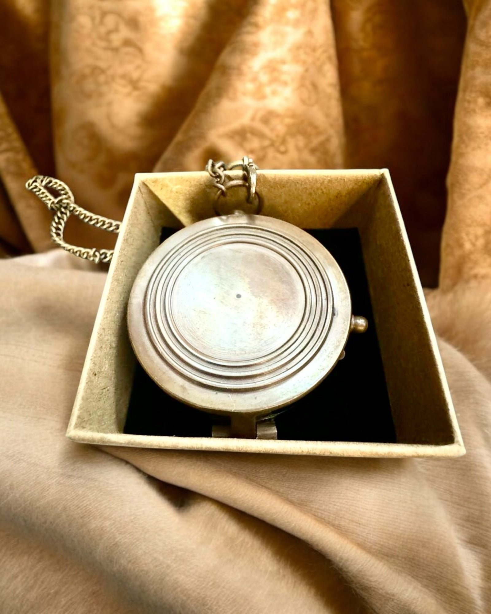 Kompass Indischer Odysseus – Retro-Entdecker-Perle - Möglichkeit zur Gravur