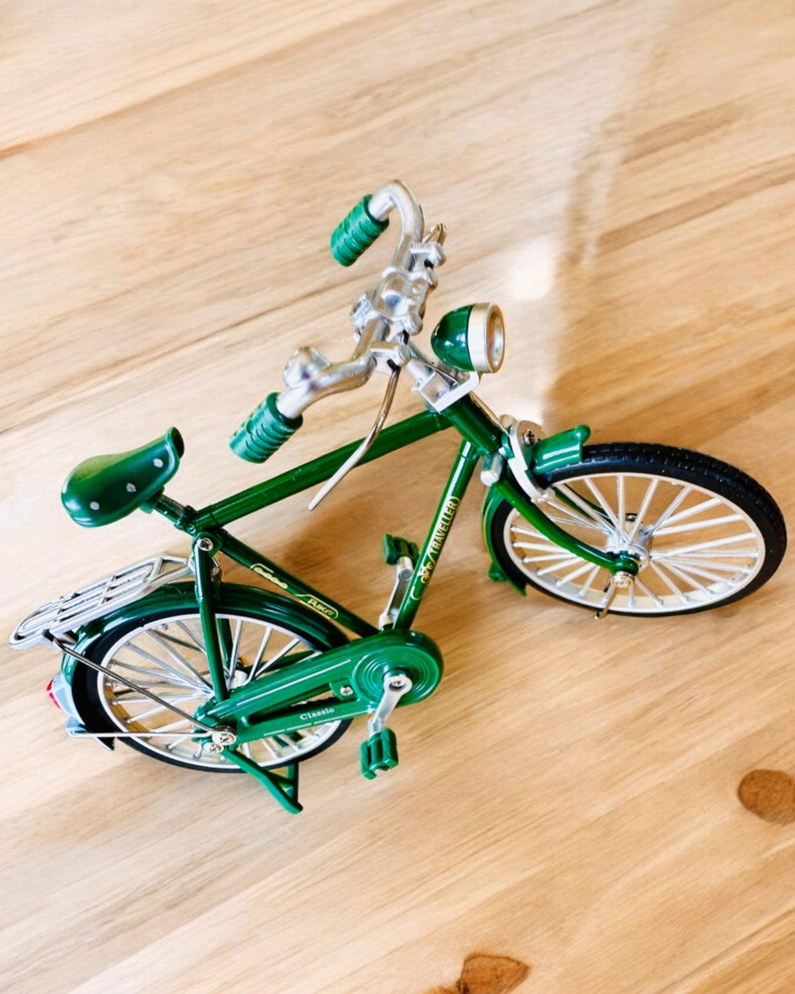 Modell des Fahrrads "Retro Classic" - Miniatur mit Gravur, ideal als Geschenk