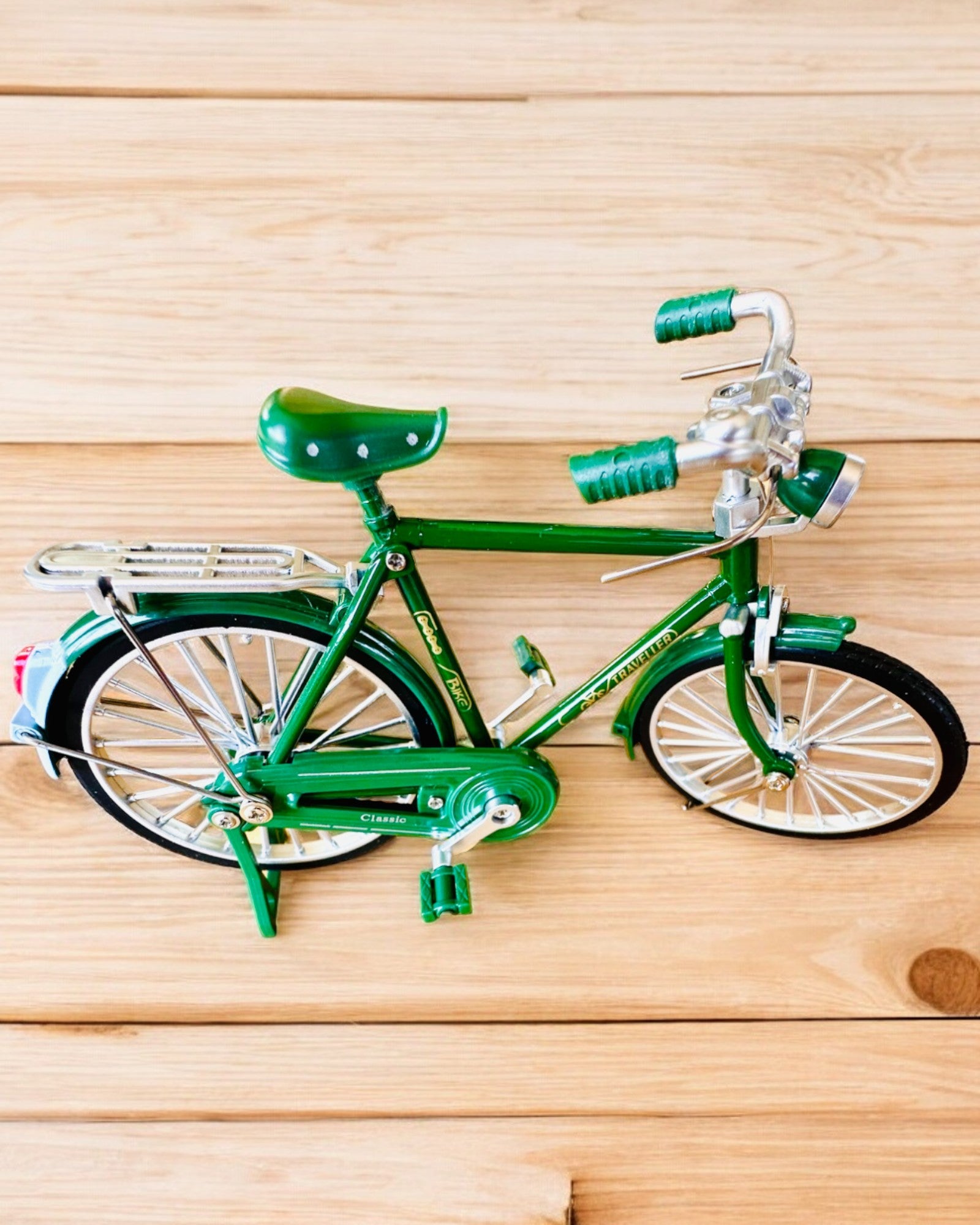 Modell des Fahrrads "Retro Classic" - Miniatur mit Gravur, ideal als Geschenk