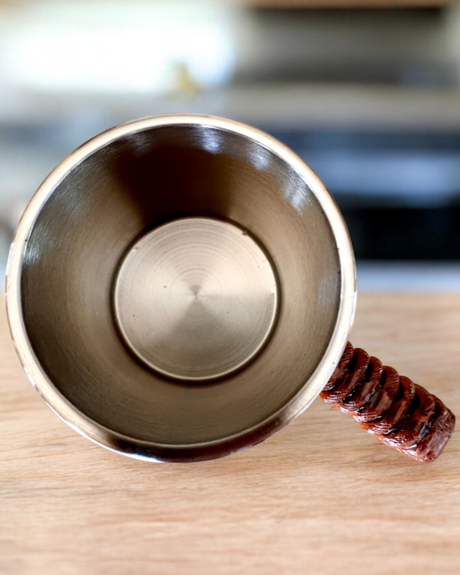 "Sea Treasure" – Stainless Steel Mug, Customizable with Engraving for a Gift