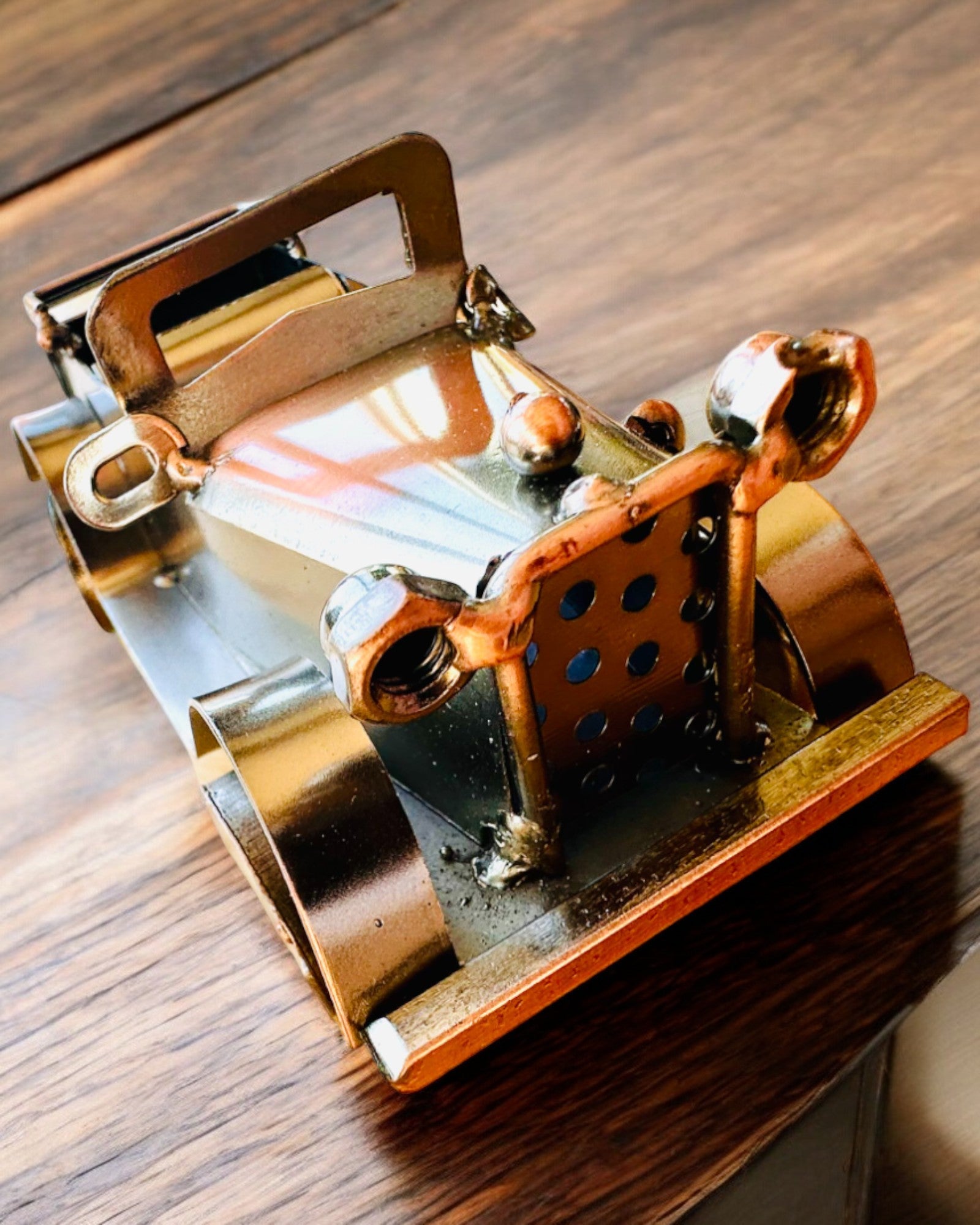 Auto classica retrò, automobile, in ferro - Collezione "Vintage Drive", modello di auto, personalizzazione con incisione per regalo