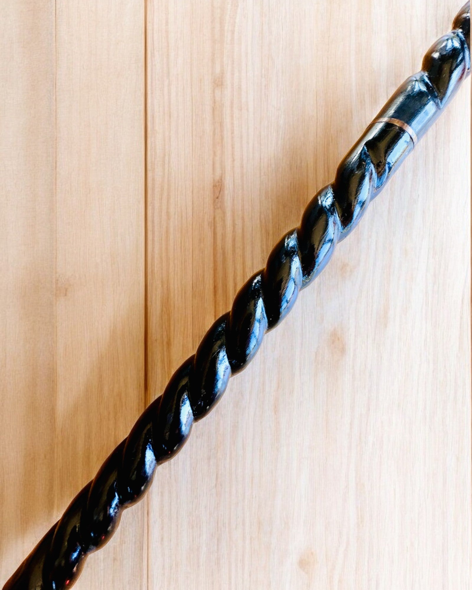 Canne de marche "Canne Majesté" en bois, fabriquée à la main, possibilité de gravure, 2 variantes au choix