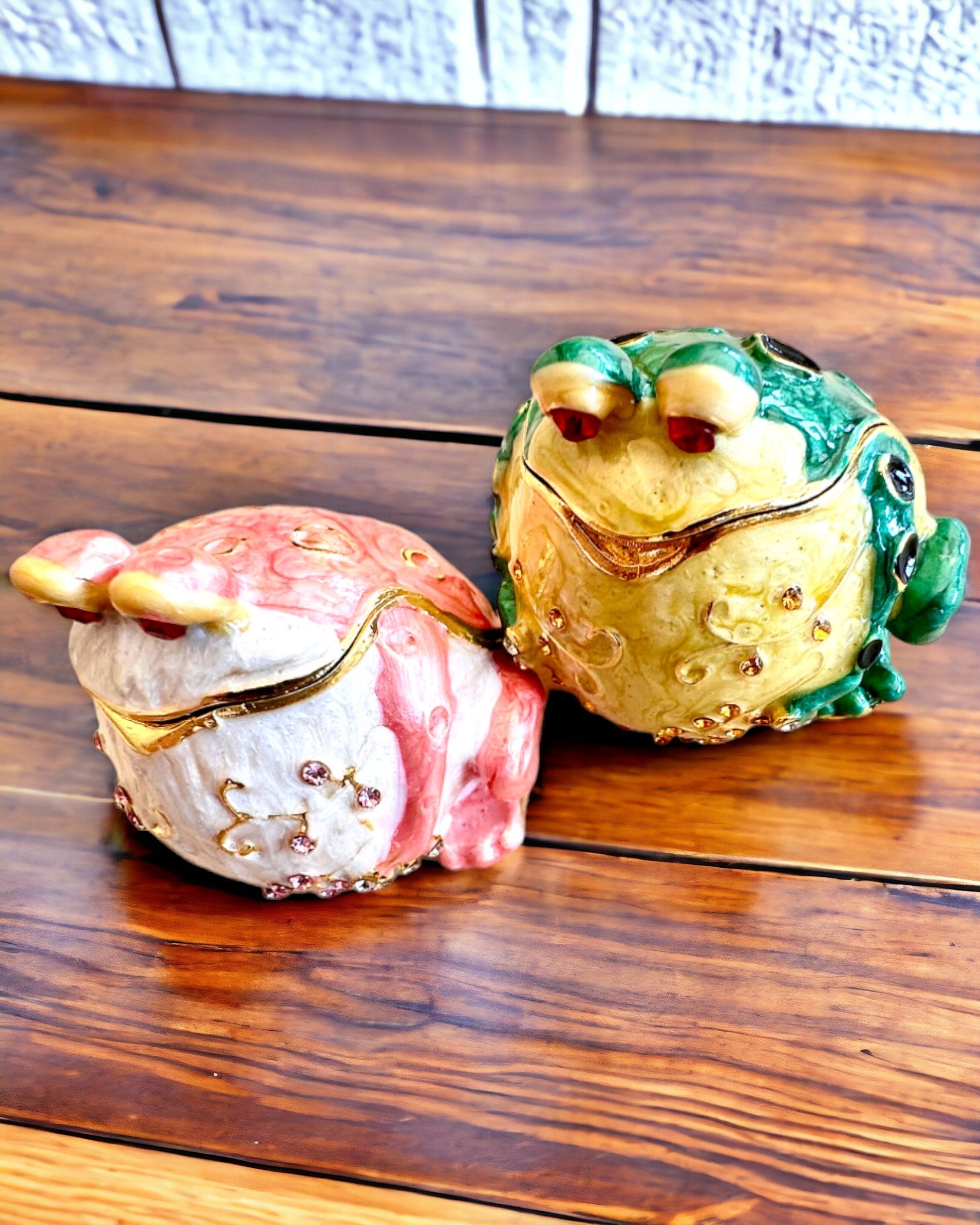 Elegante cofanetto decorativo "Żabi Skarb" per regalo personalizzato, con opzione di incisione