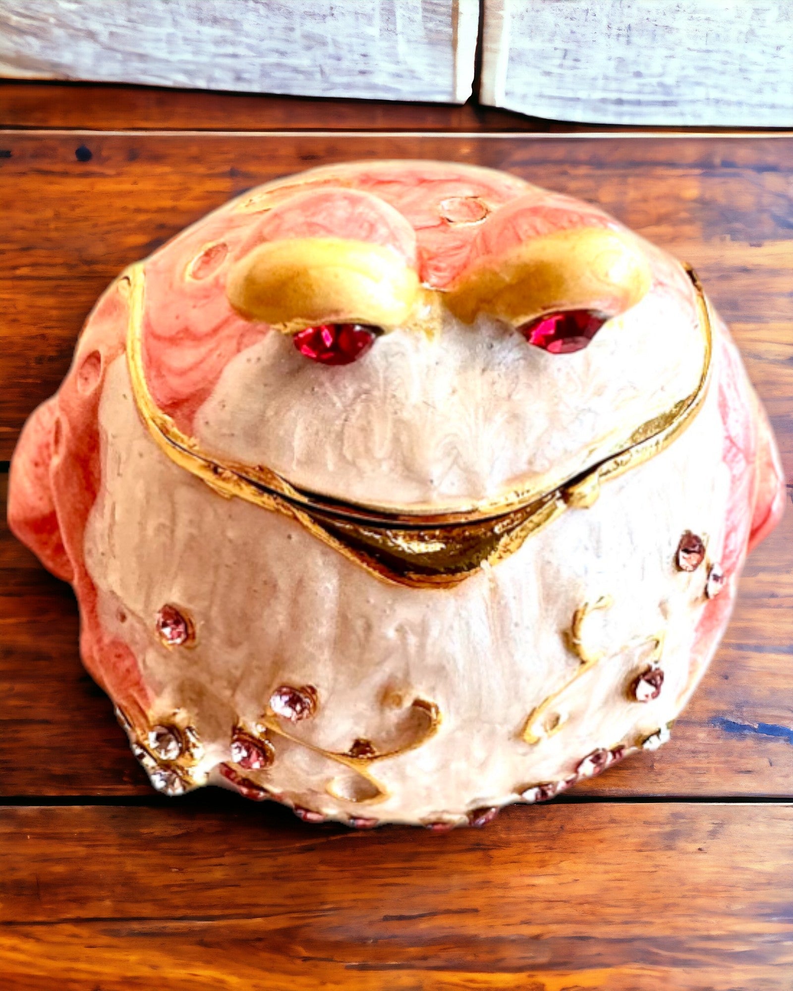 Elegante cofanetto decorativo "Żabi Skarb" per regalo personalizzato, con opzione di incisione