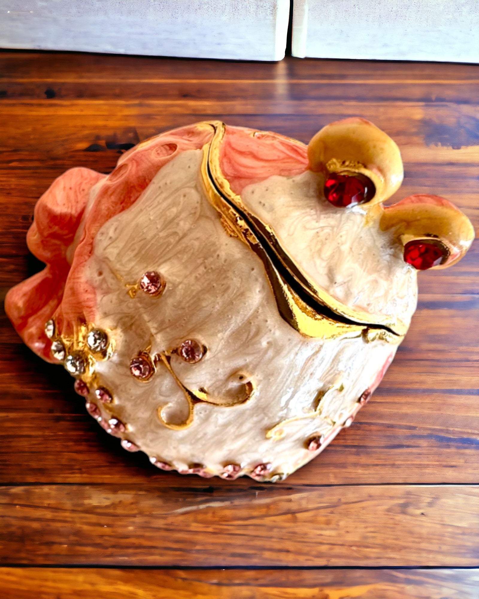 Elegante cofanetto decorativo "Żabi Skarb" per regalo personalizzato, con opzione di incisione