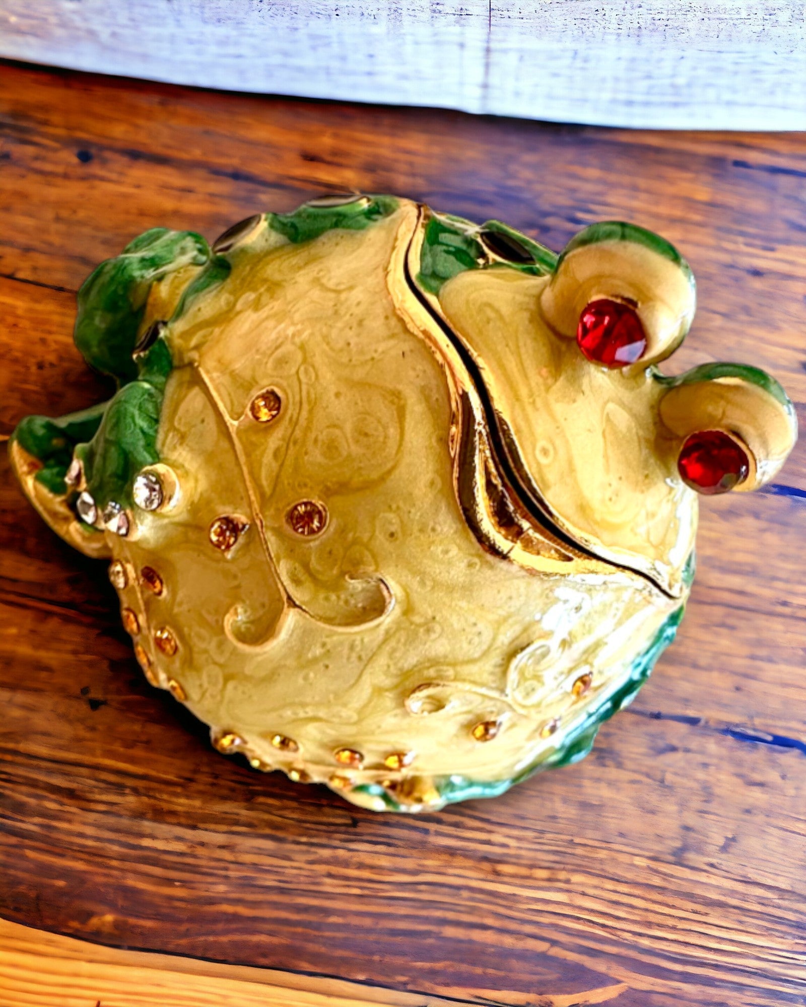 Elegante cofanetto decorativo "Żabi Skarb" per regalo personalizzato, con opzione di incisione