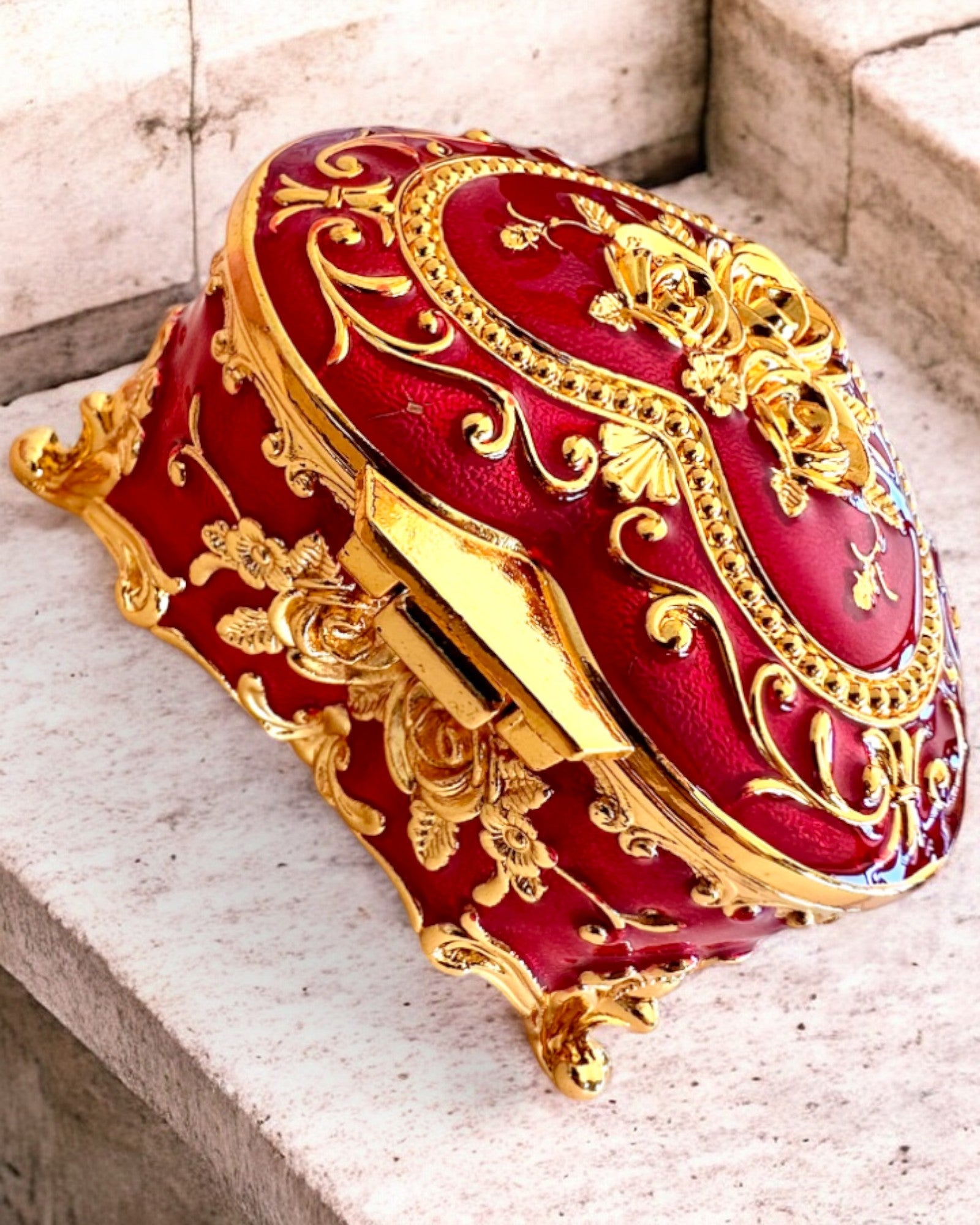 Coffret à bijoux "Royal Elegance" - avec option de gravure pour cadeau, 3 variantes au choix