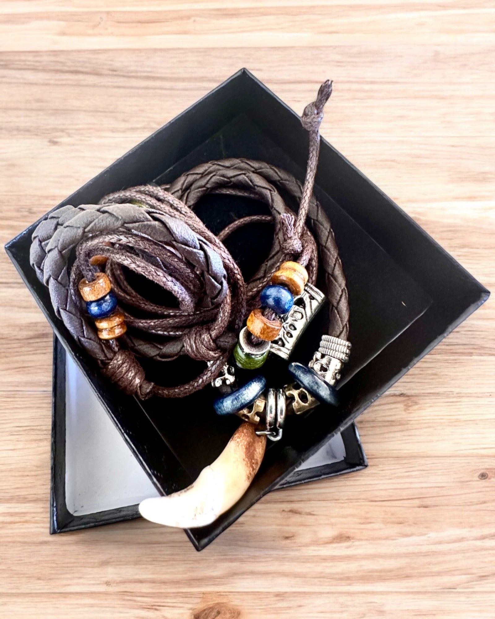 Wilczy Ząb - Collier de Puissance - possibilité de personnalisation avec gravure pour cadeau