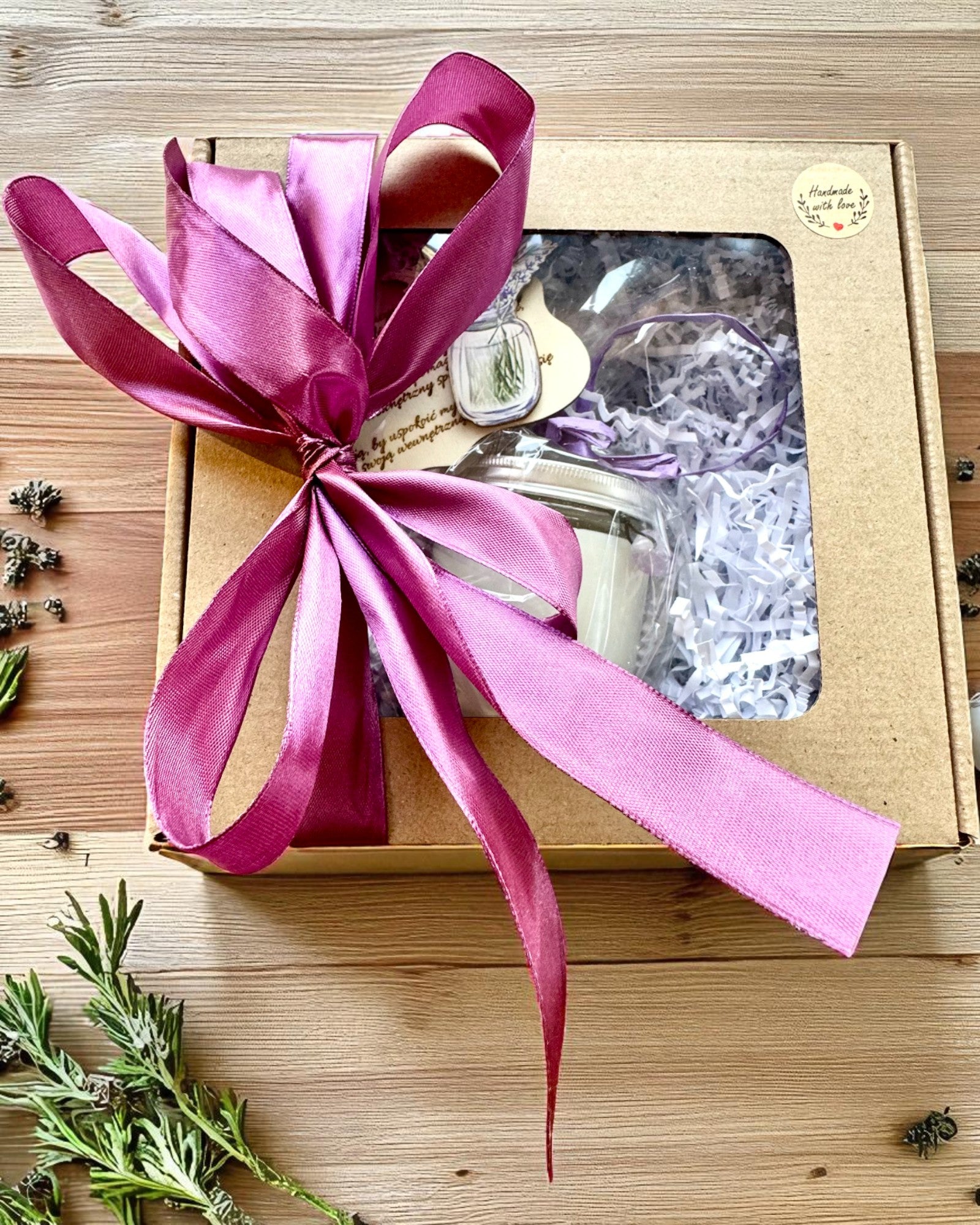 Amethyst Intentional Soy Candle – peace, harmony and purification, 250 ml, option for personalization as a gift