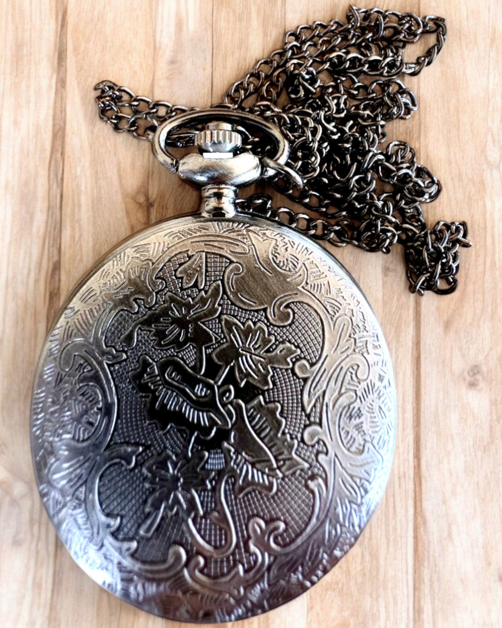 Time Hammer - Pocket Watch, customizable with engraving for a gift
