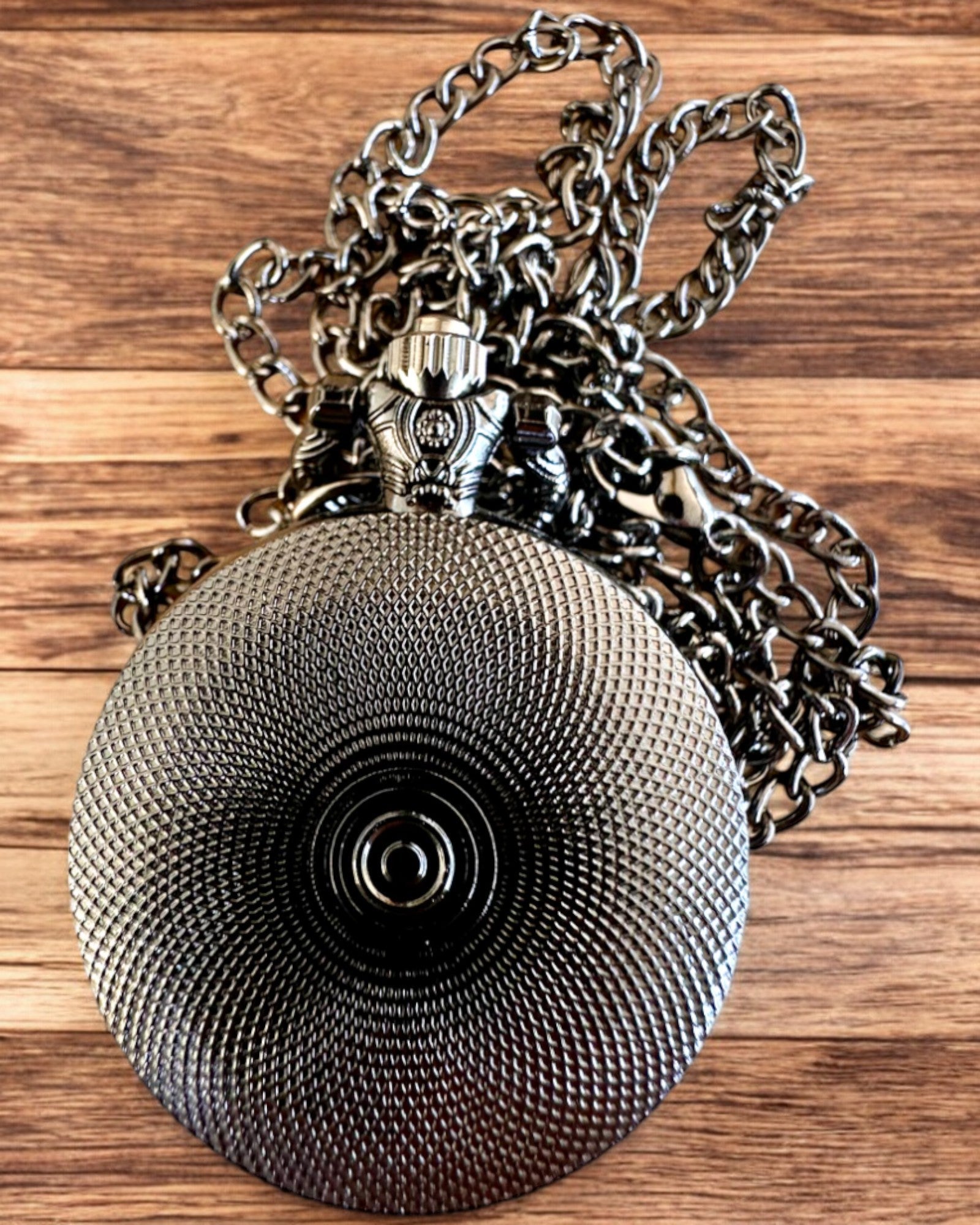 Montre de poche 'Baiser des corbeaux' avec gravure – personnalisation par gravure pour cadeau