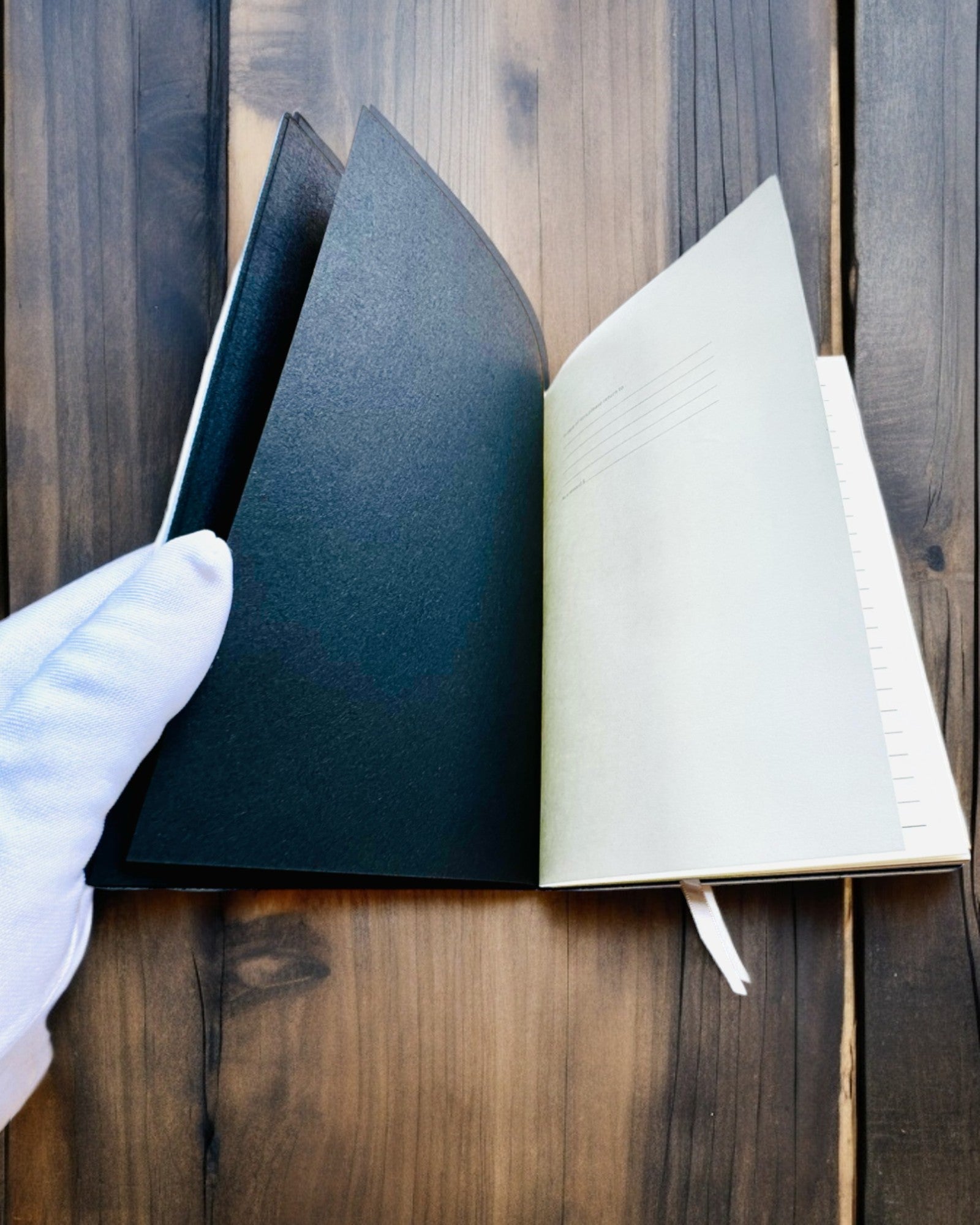 Artistic Notebook, masquerade notebook - A5, personalization with engraving for a gift