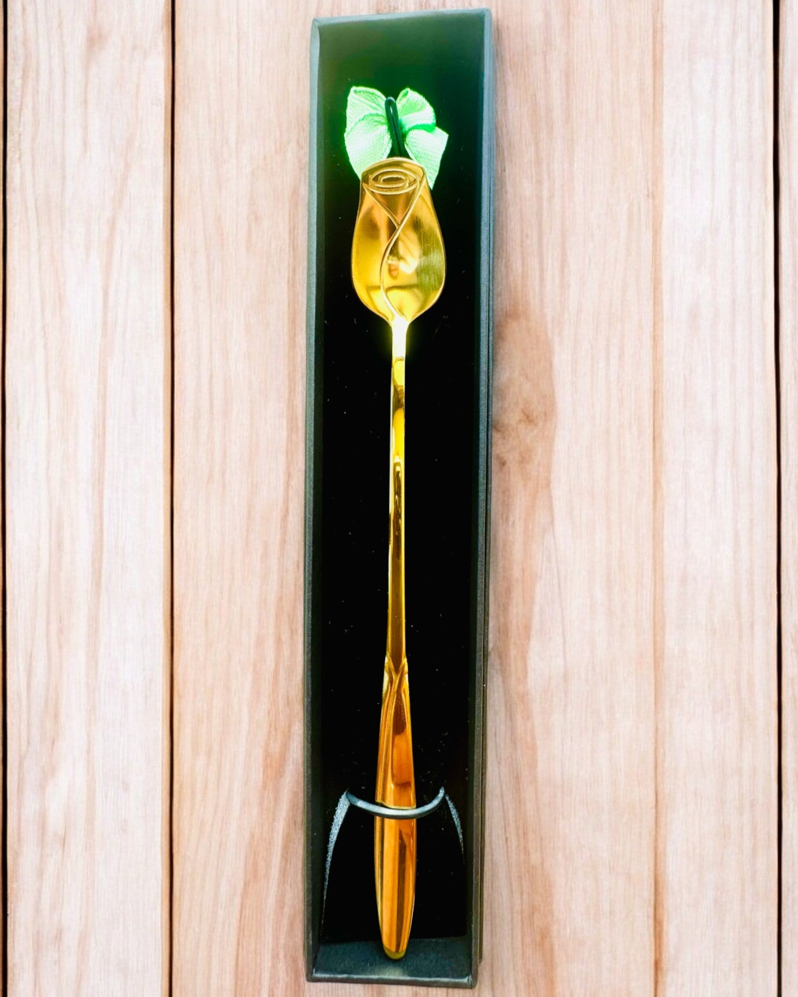 Cucchiaino Personalizzato Rosa con Opzione di Incisione per Regalo - 3 varianti di colore disponibili