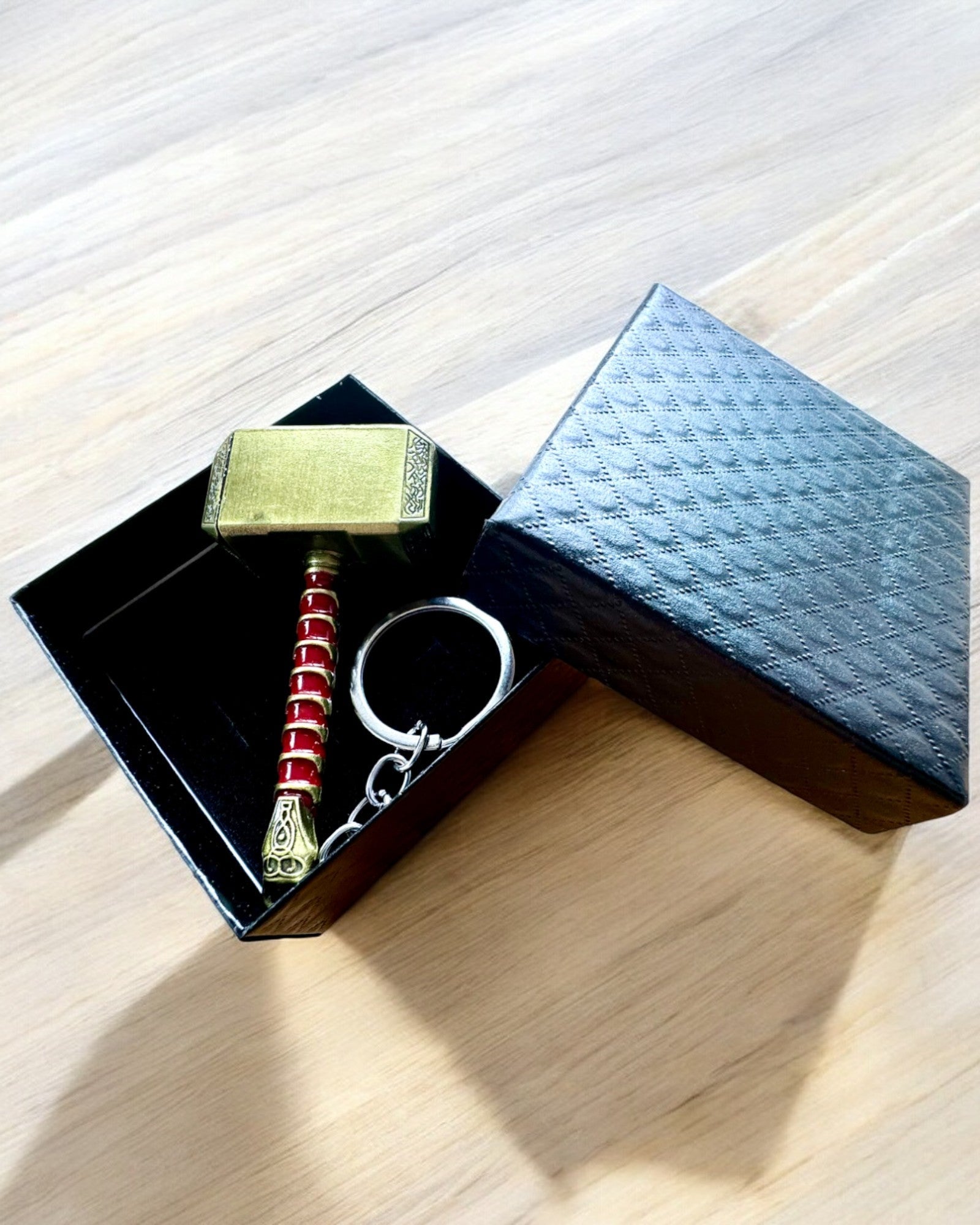 Marteau Viking - Porte-clés et décapsuleur en un - Premium, possibilité de personnalisation par gravure