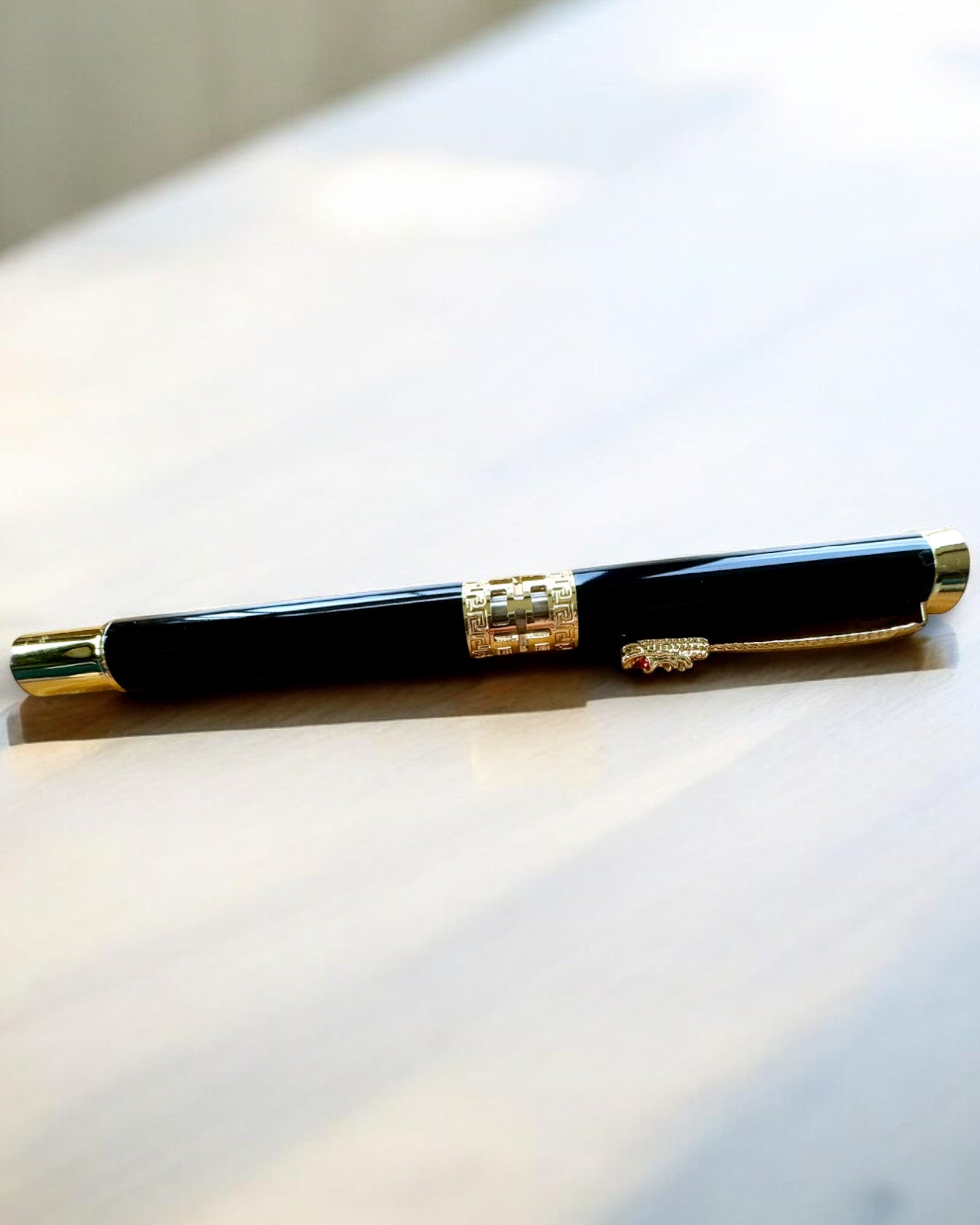 Elegant Dragon Pen, 3 color variants, personalization with engraving available for a gift