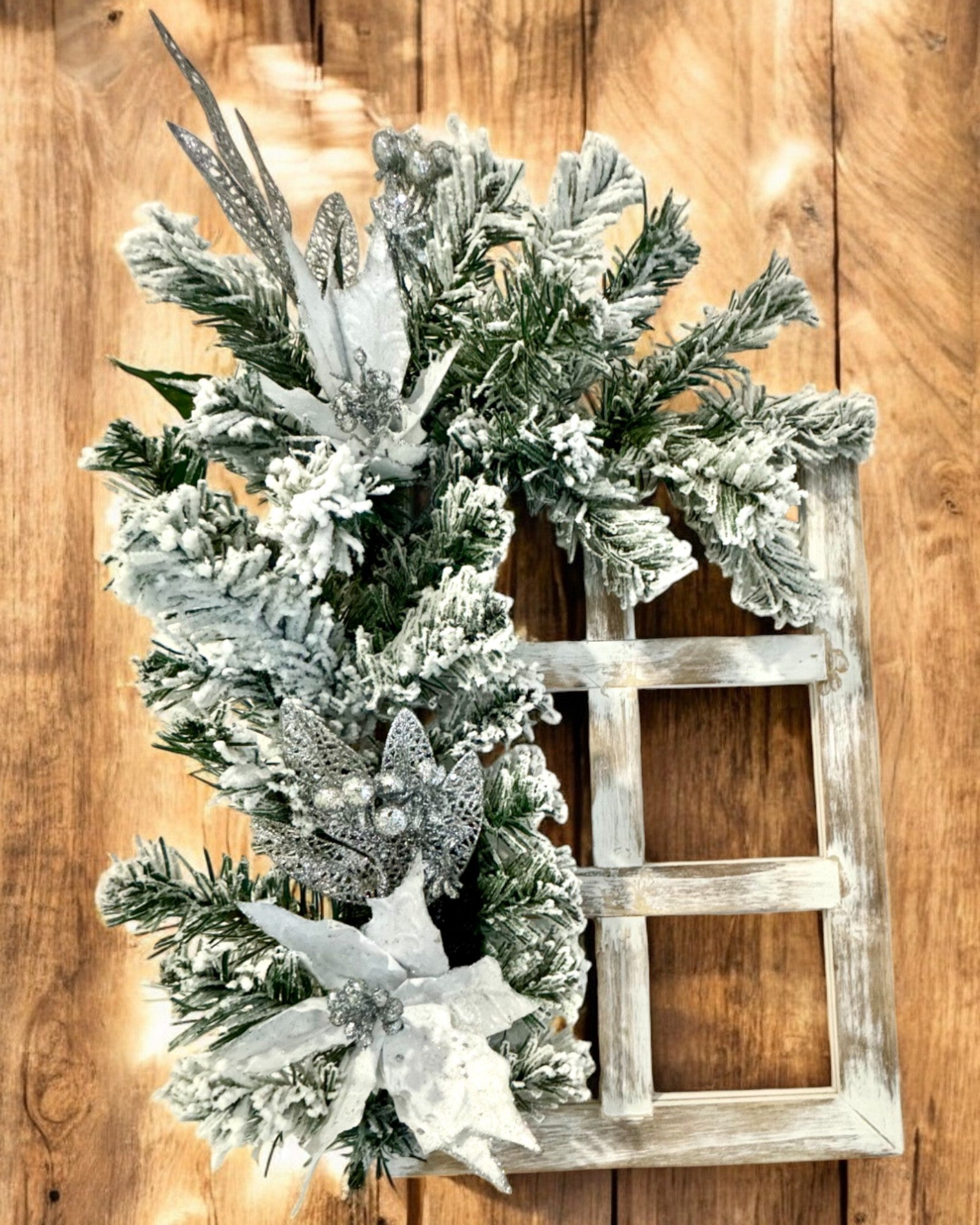 Holiday 2 pcs. Decorative Frames "Winter Glow", customizable with engraving for a gift