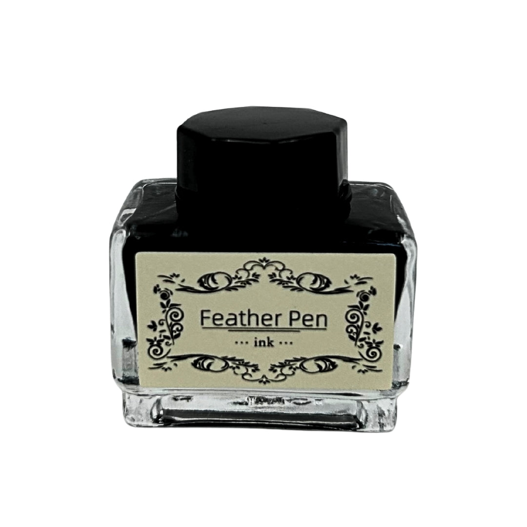 Retro-Kalligrafie-Set mit Vintage-Gänsefeder 6 Federspitzen Tinte Geschenk – EE5