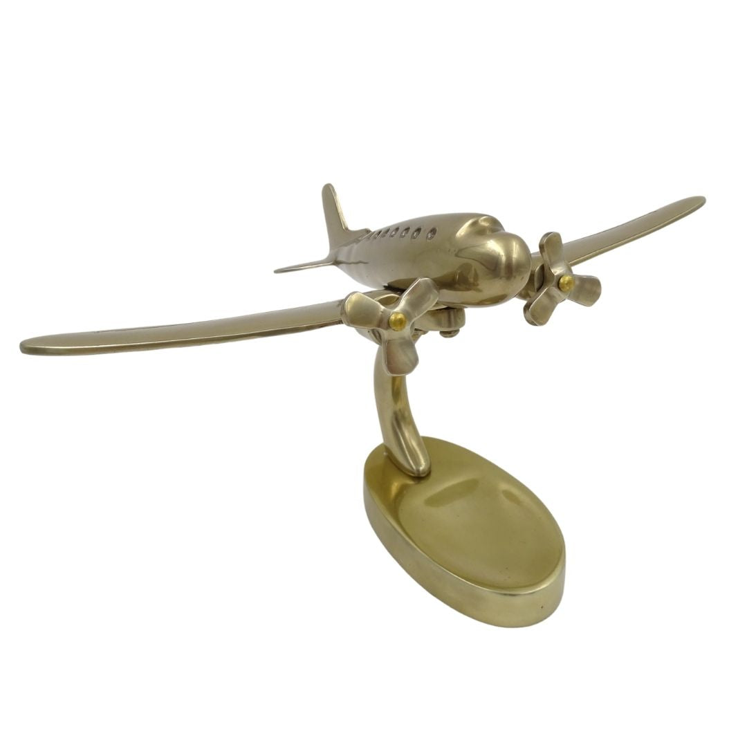Großes Metallmodell eines zweimotorigen Flugzeugs – 90549