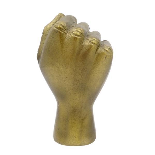 Geballte Faust, dekorative Aluminiumfigur 18cm - 20755-18