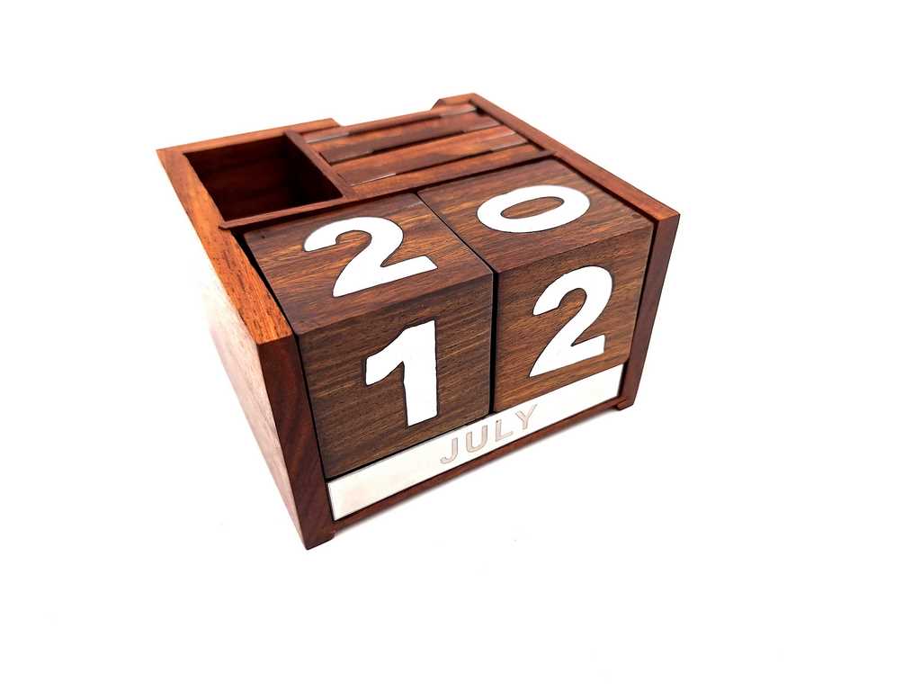 Ewiger Holzkalender - CAL-1894