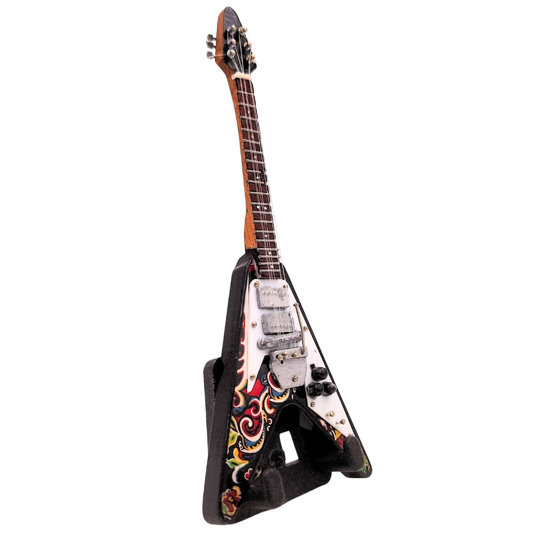 Mini-Gitarre 15cm Jimmy Hendrix - BMG-014