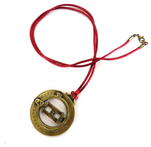 Miniatur-Sonnenuhr - astronomische Ringe - H90