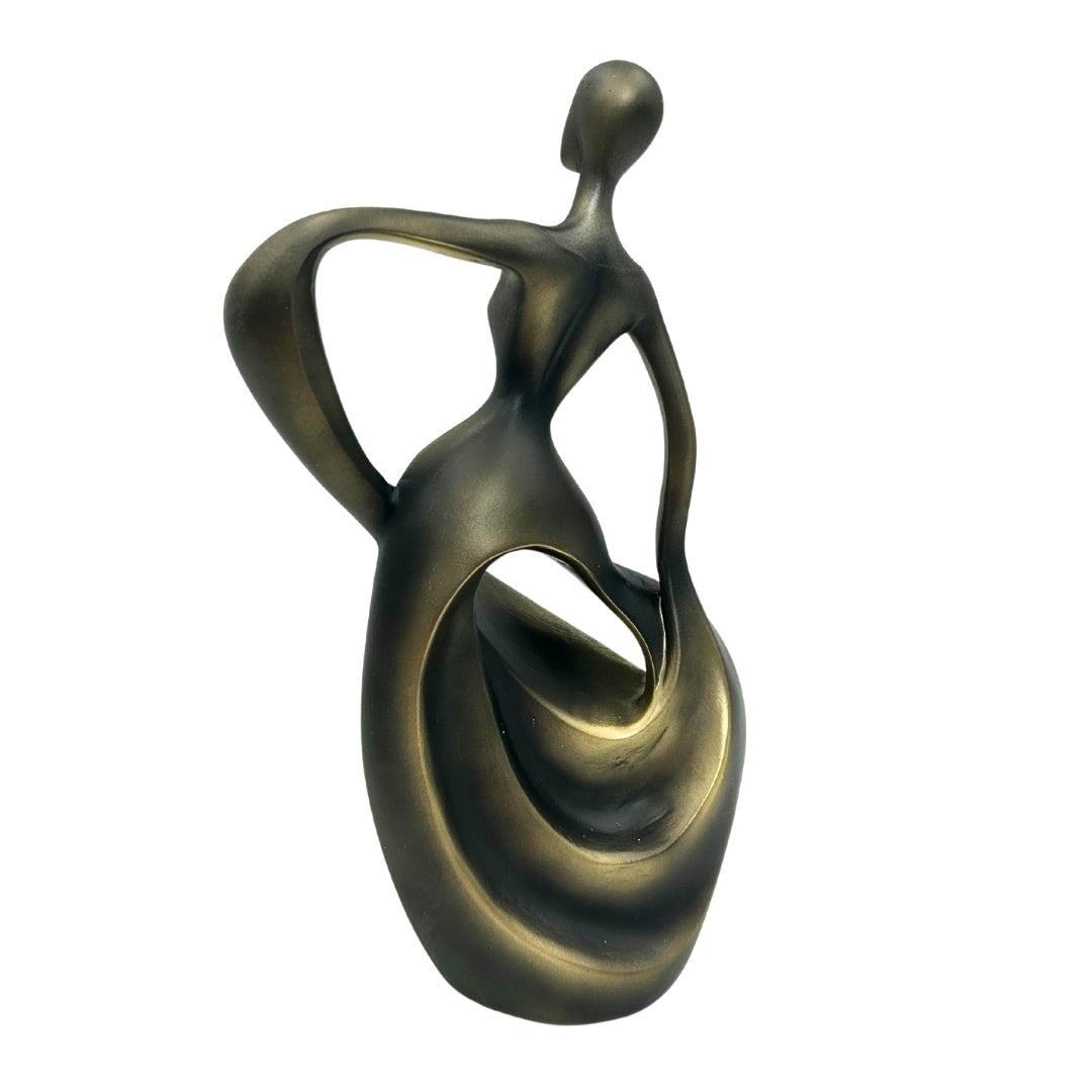 Tänzerinnen-Figur – moderne abstrakte Dekoration 24cm - E44446