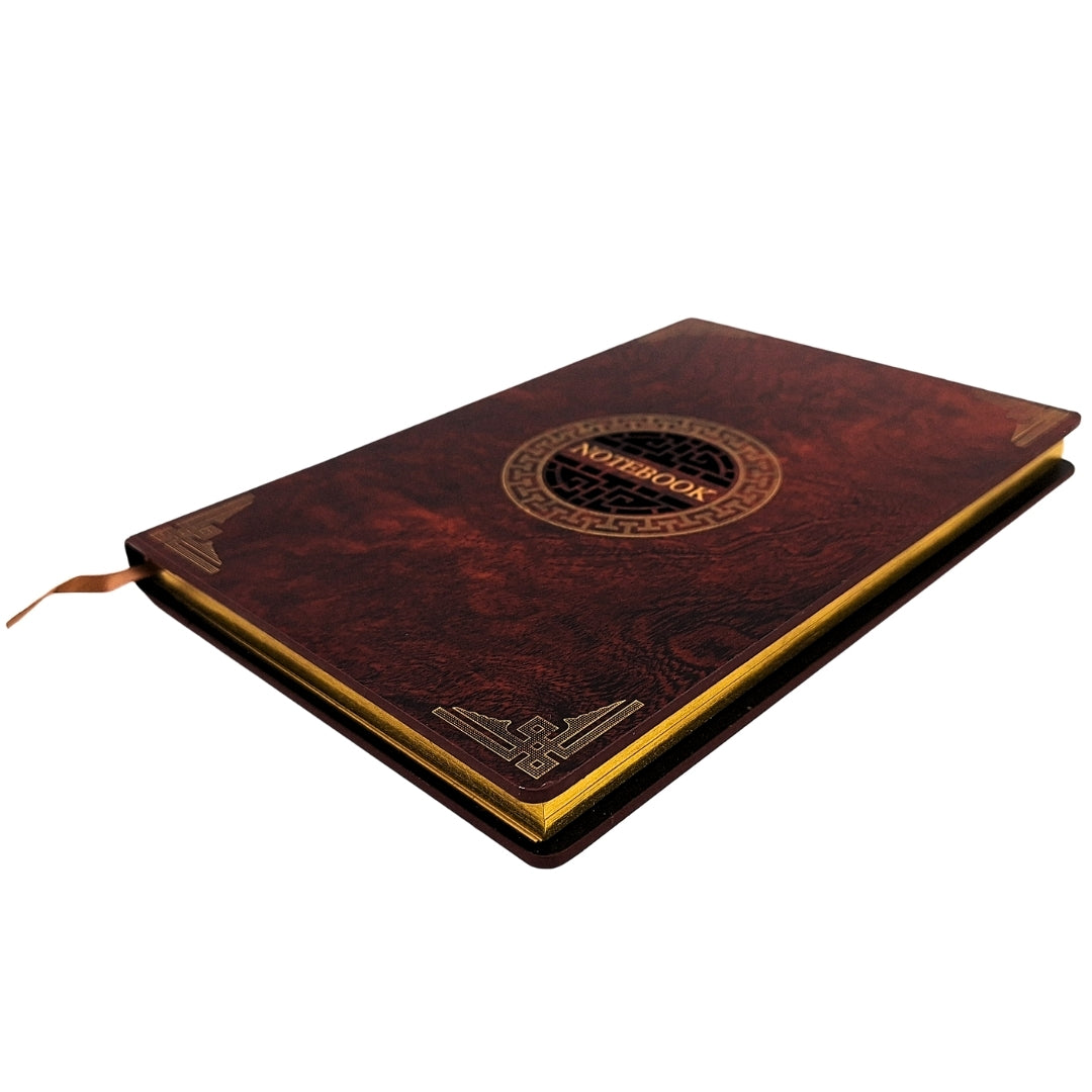 Elegantes Notizbuch A5 Holzumschlag – EE1
