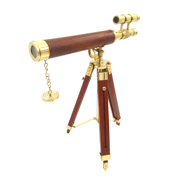 Maritimes Fernrohr auf Stativ - Maximale Höhe 57 cm - TDBL