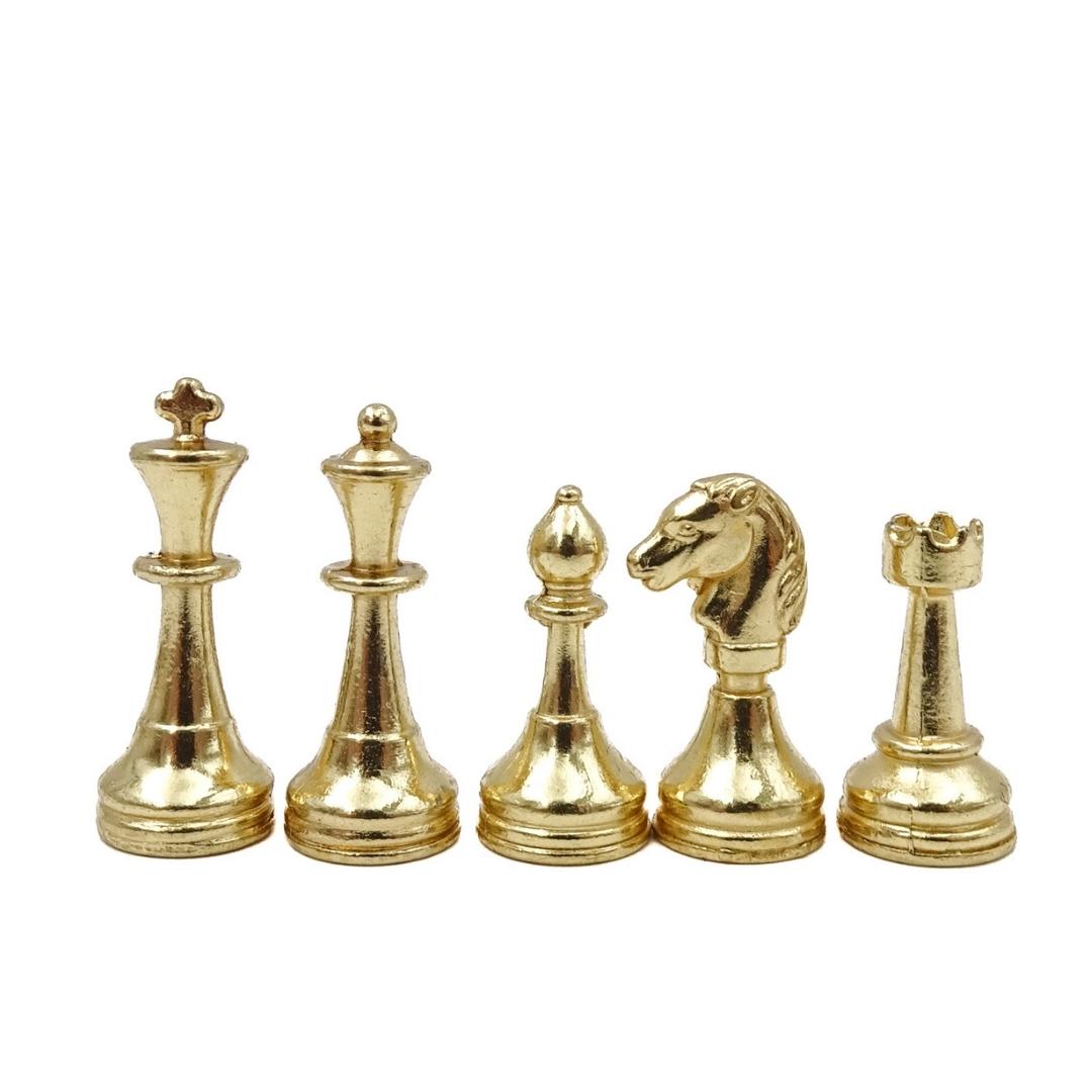 Exklusive magnetische Metall-Schachfiguren Italfama 18x18 cm – N300
