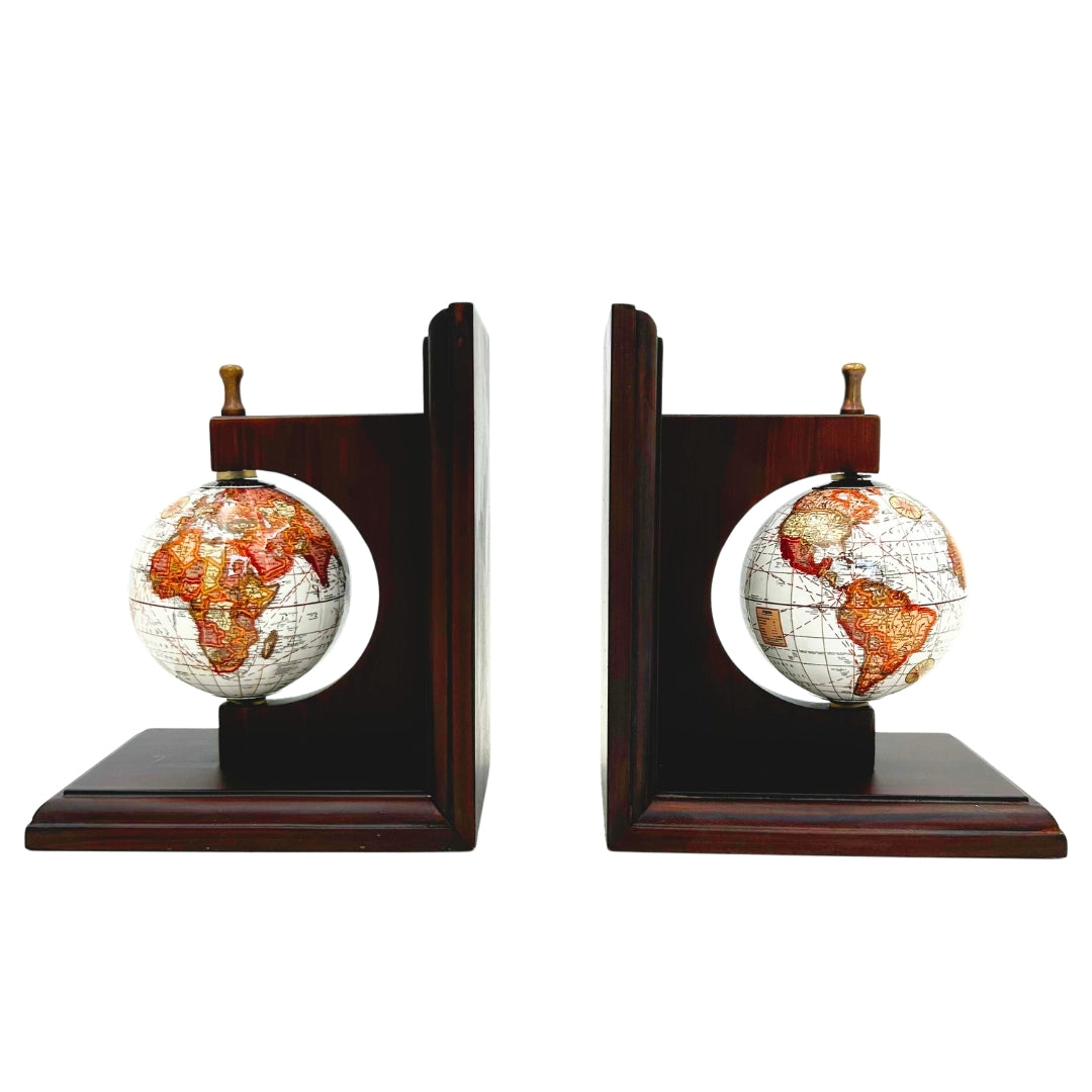 Buchstütze Buchstützen Globen - Geschenk für Reisende - NC2677C