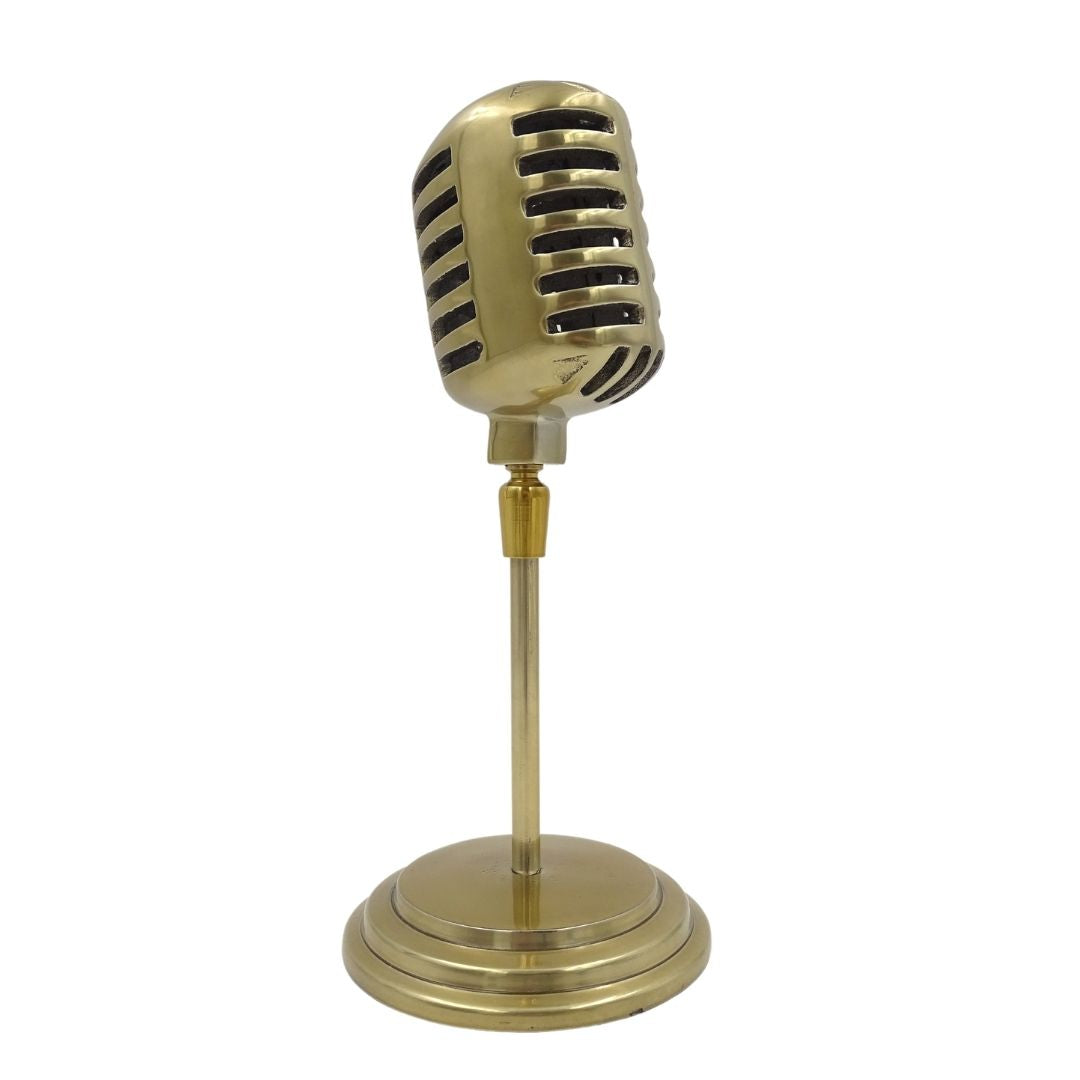 Retro-Mikrofon-Statuette – 92715B
