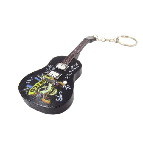 Schlüsselanhänger Gitarre im Stil von Guns N' Roses - Tribute EGK-0627