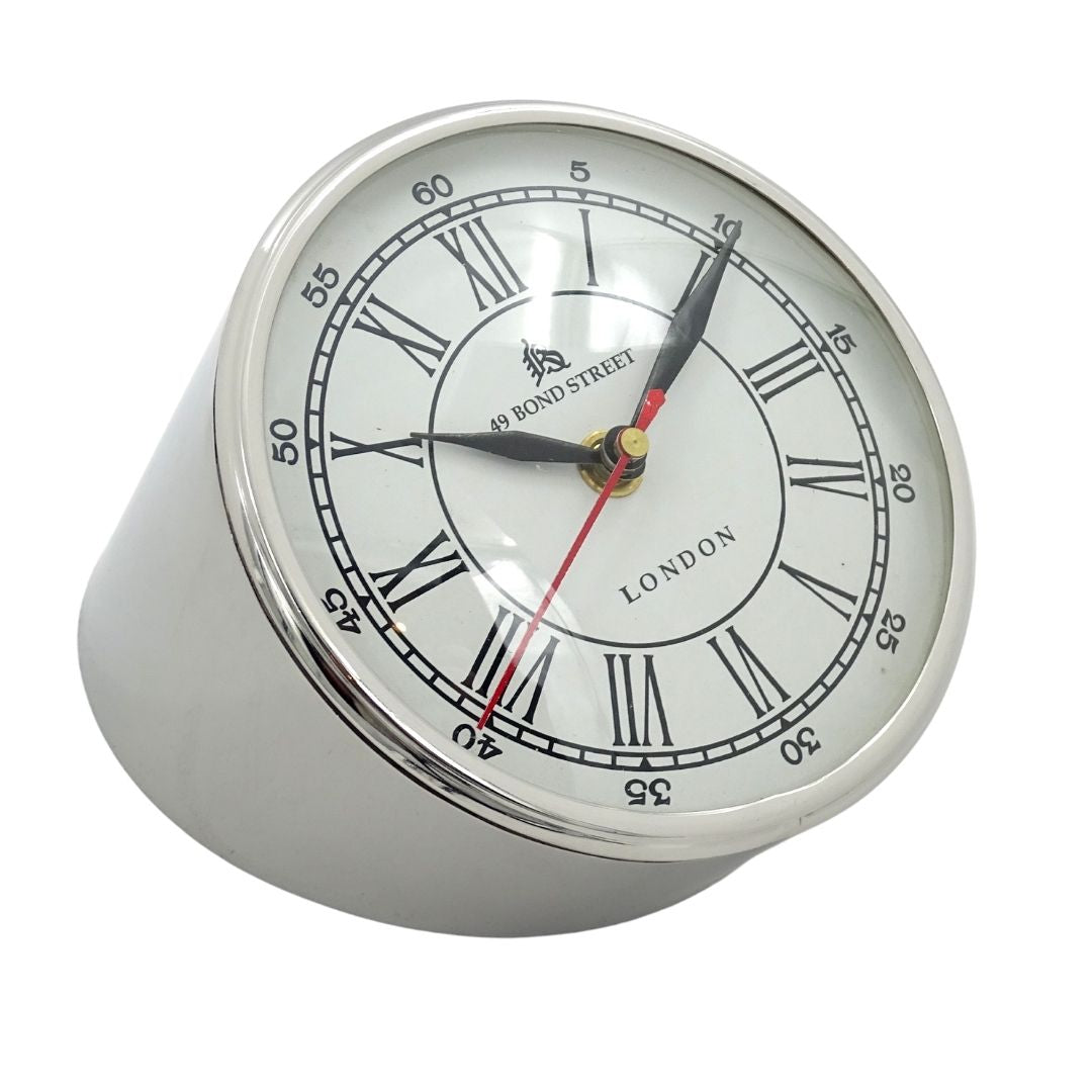 Metall-Schreibtischuhr CLK-0212