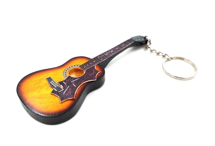 Schlüsselanhänger klassische Gitarre im Stil von The Beatles - EGK-0610