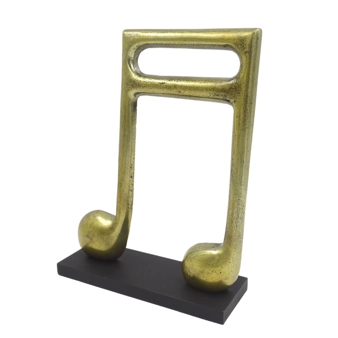 Goldene Sechzehntelnote-Statuette – Geschenk für Musiker
– MUS-22