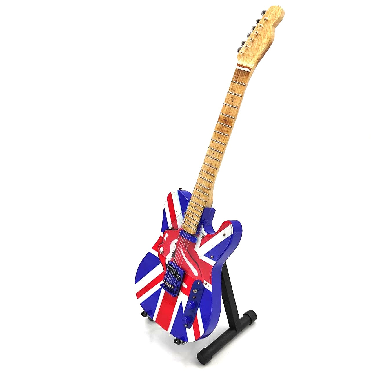 Mini-Gitarre Rolling Stones UK&Tongue MGT-2301B