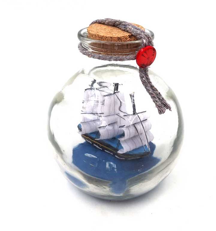 Rafandynka Segelschiff – Schiff in der Flasche - MA2004