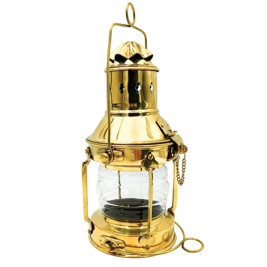 Messing-Petroleumlampe Retro Geschenk für Segler – SL10