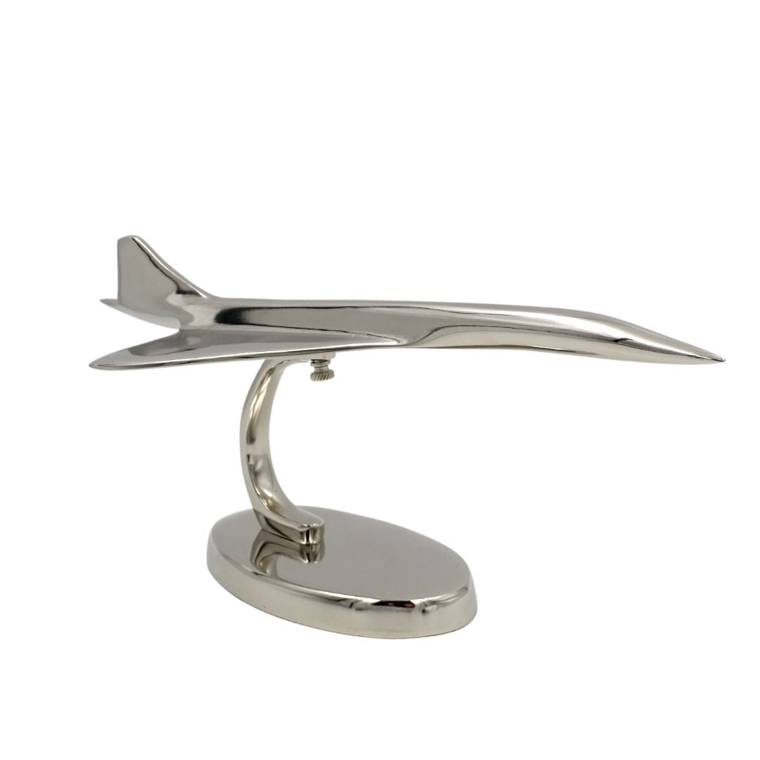 Metallmodell des Flugzeugs Concorde - Ikone der Luftfahrt - CON