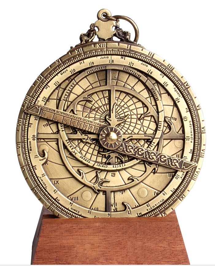 Europäisches Astrolabium – Premium-Renaissance-Replik - H32