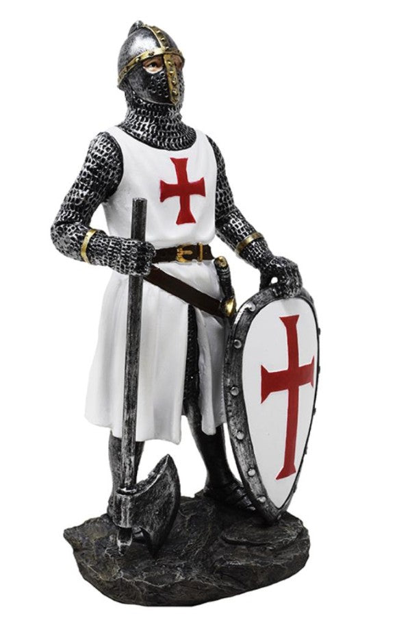 Templer-Ritter-Figur 18,5 cm – Polyresin – MC-23134