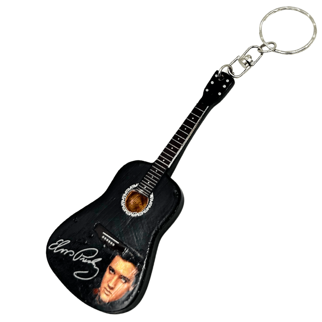 Schlüsselanhänger Gitarre im Stil von Elvis Presley Tribute - EGK-1389