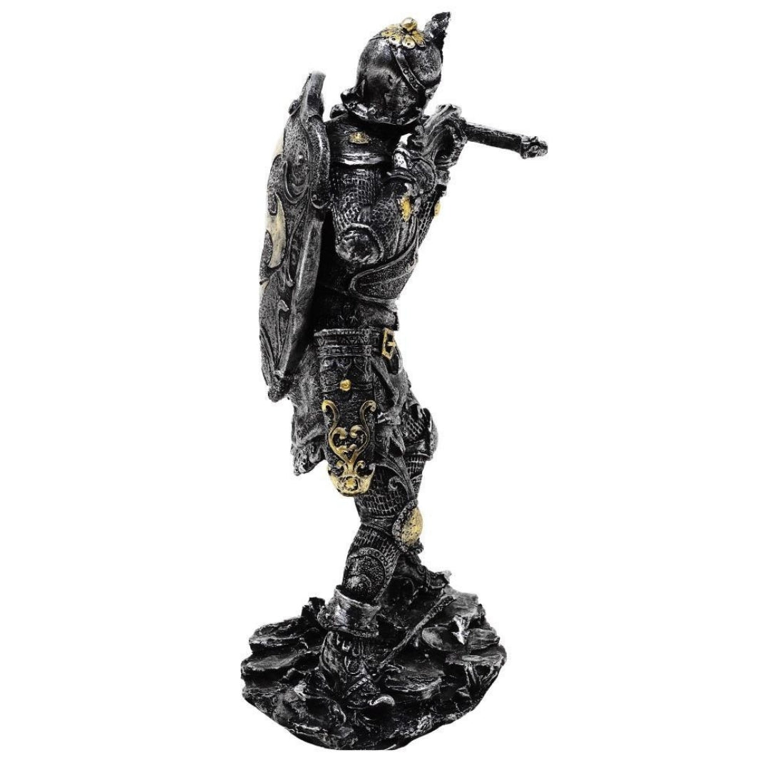 Figur mittelalterlicher Ritter mit Armbrust 20cm Armbrustschütze - Retro-Geschenk - MC-23151