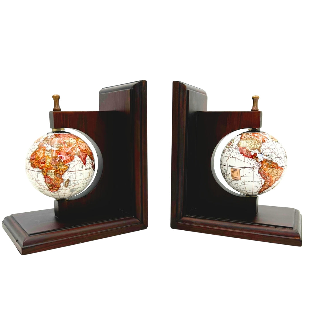 Buchstütze Buchstützen Globen - Geschenk für Reisende - NC2677C