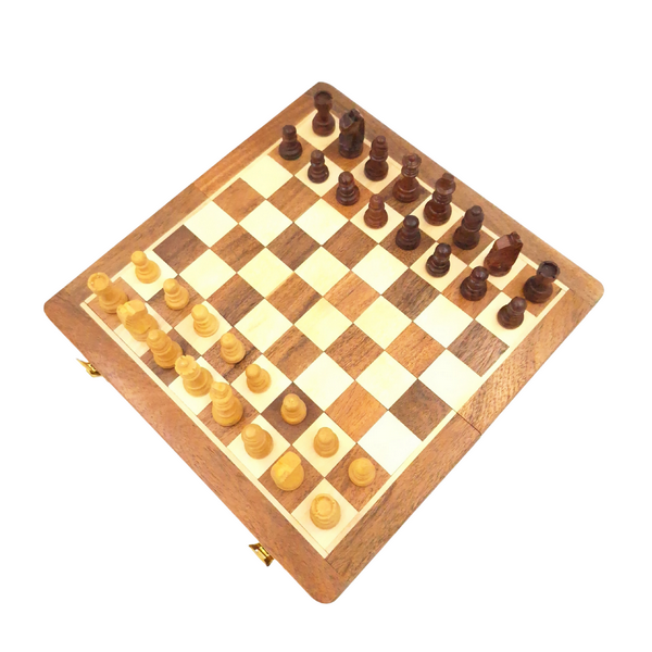 Magnetisches Holzschach 25x25cm - DNU-026