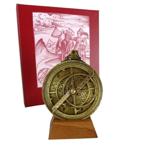 Europäisches Astrolabium – Premium-Renaissance-Replik - H32