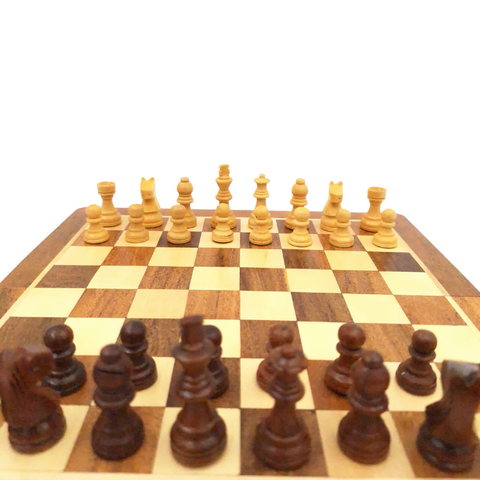 Magnetisches Holzschach 25x25cm - DNU-026