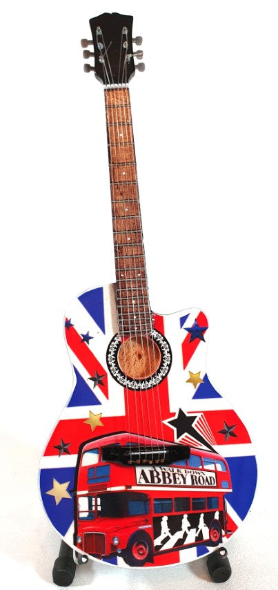 Mini-Gitarre im Stil von The Beatles - Abbey Road - MGT-5159